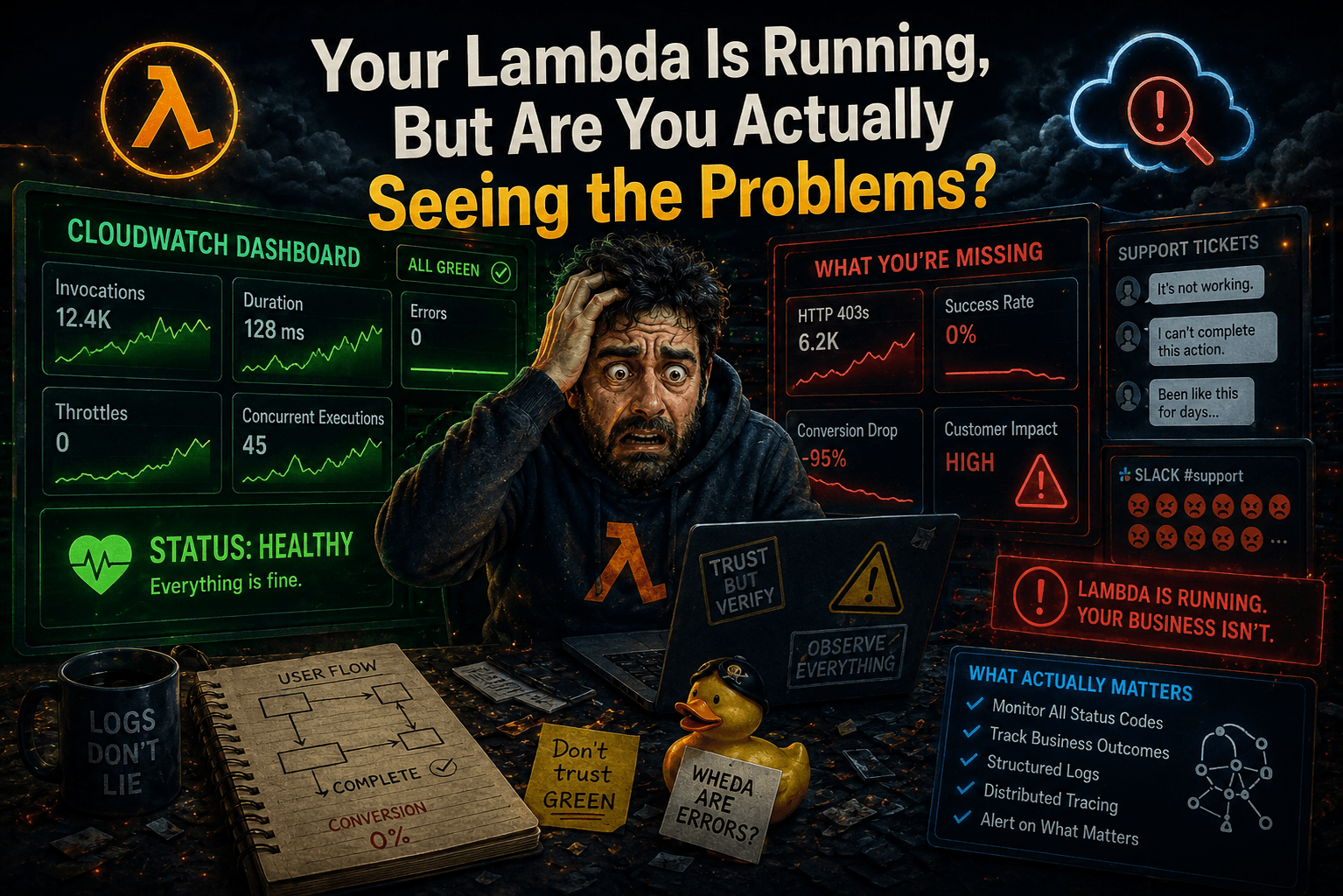 Your Lambda Is Running, But Are You Actually Seeing the Problems?