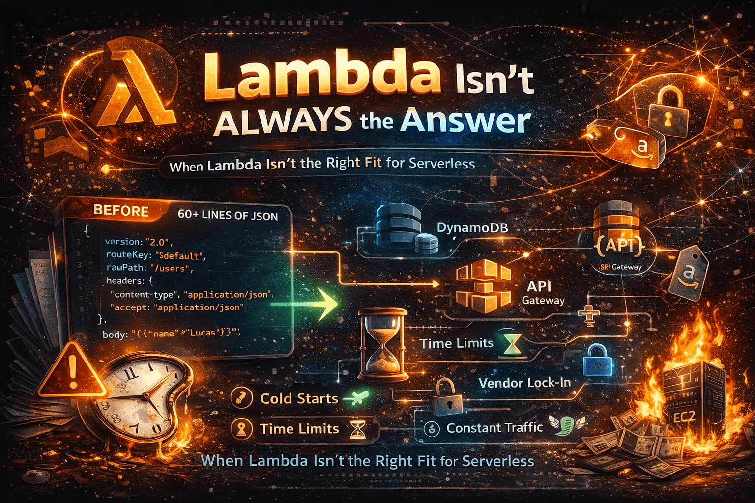 Lambda isn't always the answer