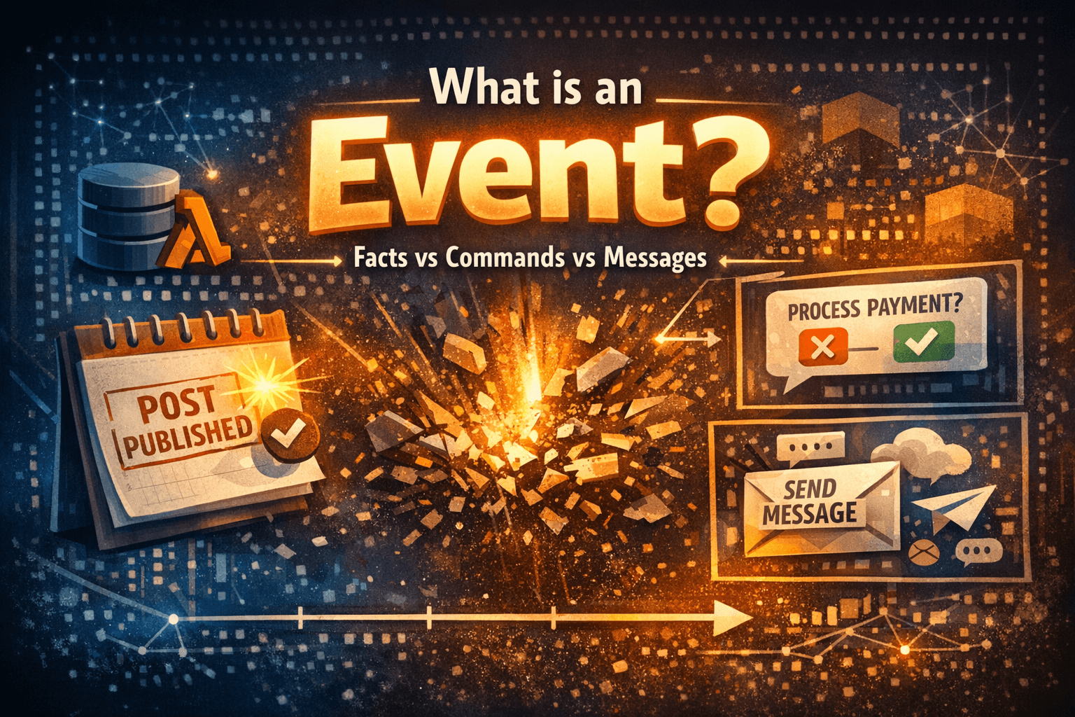 Events, Messages & Commands: The Concepts That Make or Break Your Serverless Architecture